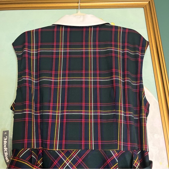 ModCloth Prep School Posh Fit And Flare Dress Sz 16 - Picture 7 of 12